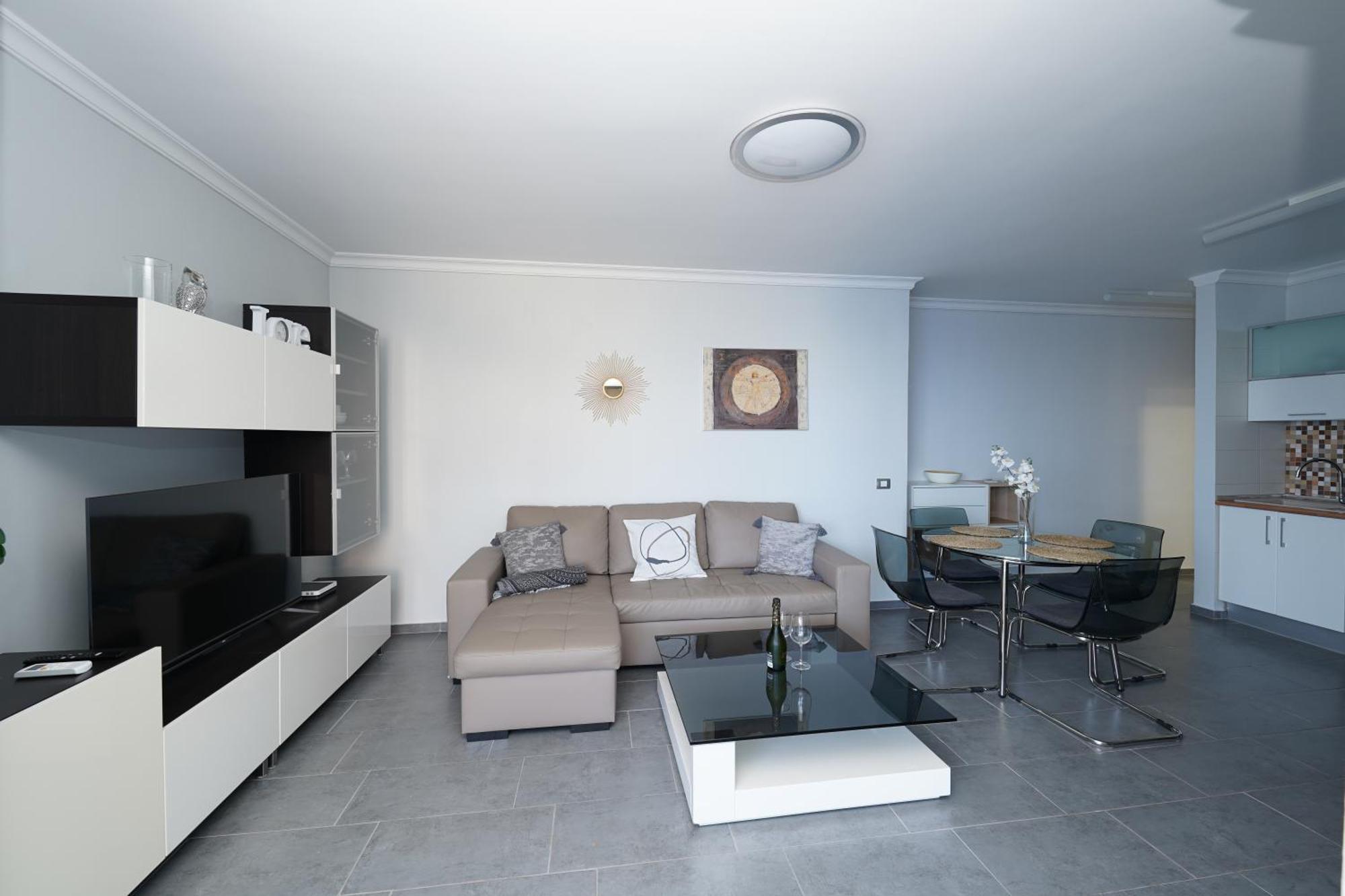 Ocean View First Sea Line Apartment Tabaiba Bagian luar foto