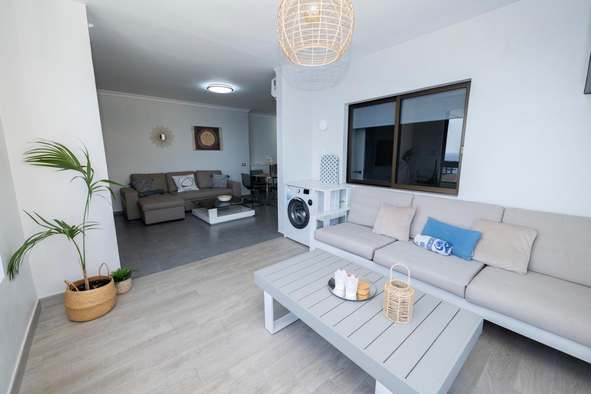 Ocean View First Sea Line Apartment Tabaiba Bagian luar foto