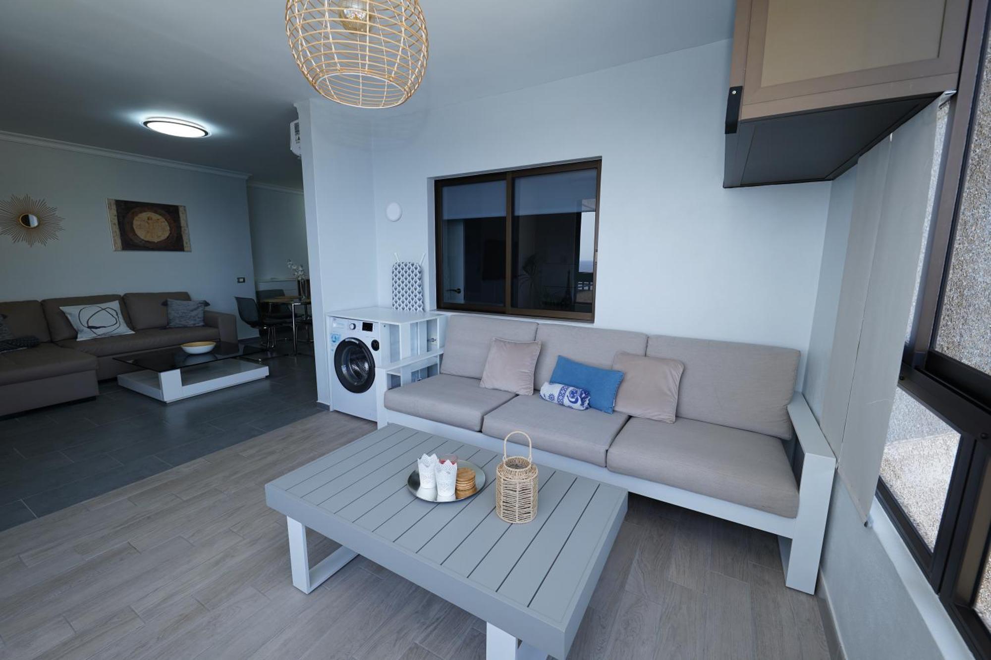 Ocean View First Sea Line Apartment Tabaiba Bagian luar foto