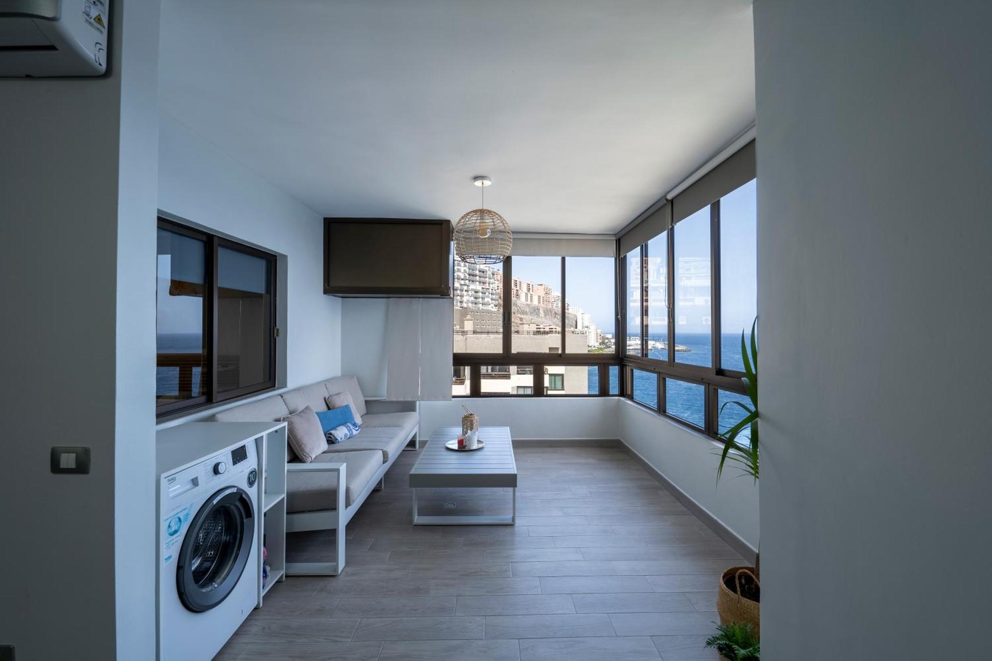 Ocean View First Sea Line Apartment Tabaiba Bagian luar foto